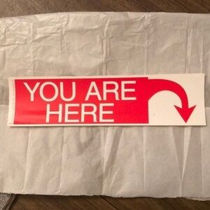 𝅺“you are....” BUMPER STICKER